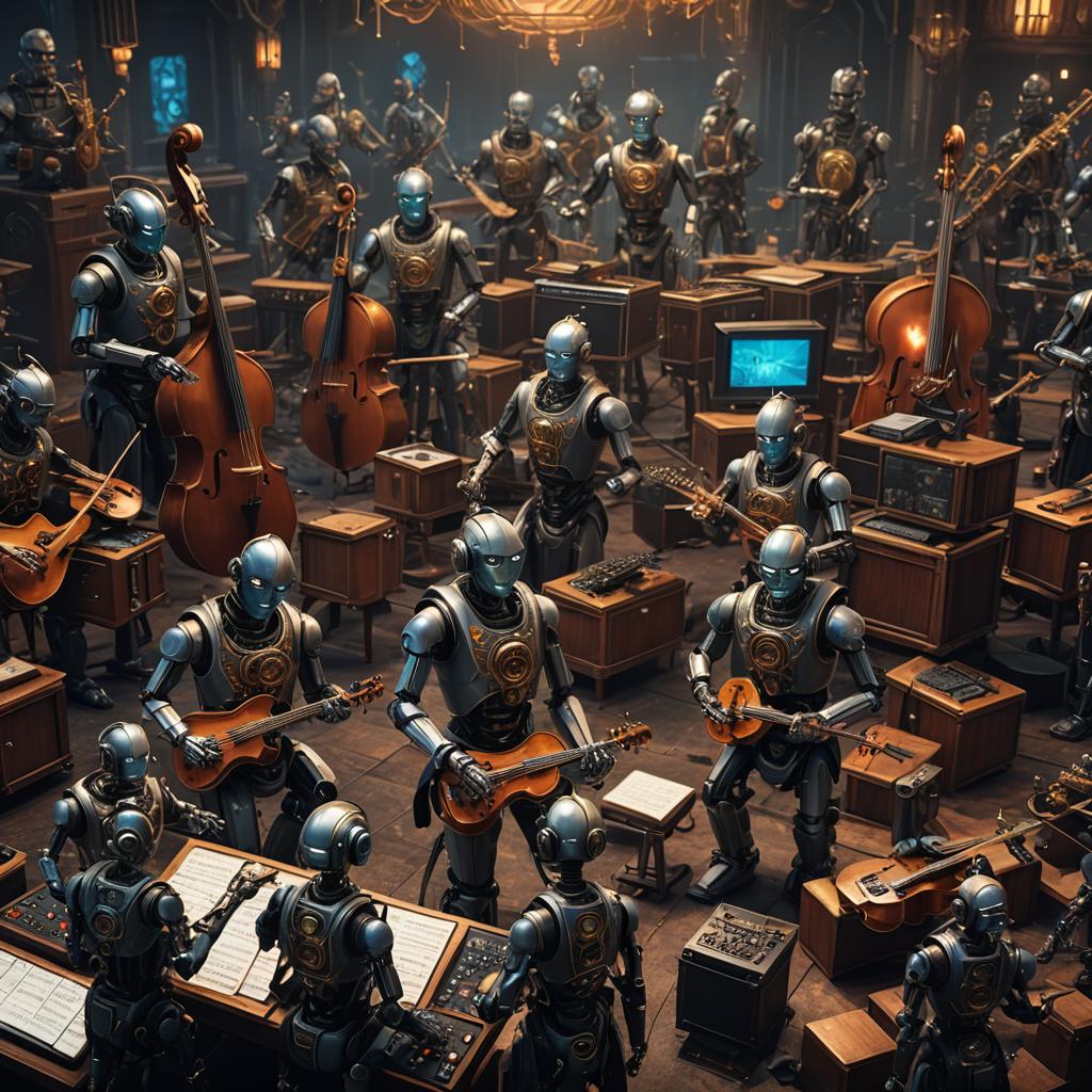 A robot orchestra